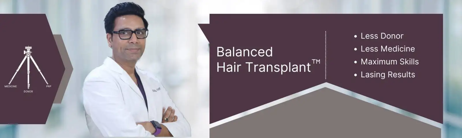 Balanced Hair Transplant planning at Satya